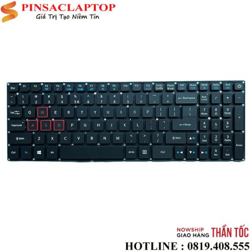 Ban Phim Keyboard Laptop Acer PH315 51 Led
