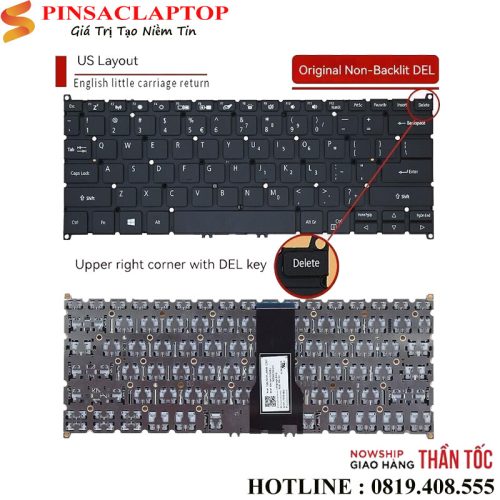 Ban phim Acer Spin 5 SF114 32
