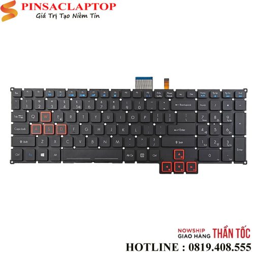 Bàn Phím Laptop Acer Predator G9-791 G9-791G G9-591 G9-591G G9-591R G5-793 1 Ban phim Keboard laptop Acer Predator G5 793