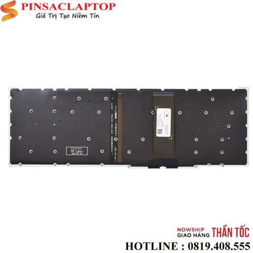 Ban phim Keyboard laptop acer AN515 54 AN517 51 AN715 51