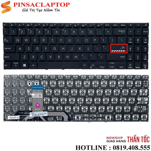 Ban phim keyboard Laptop ASUS X1502 M1502 F1502