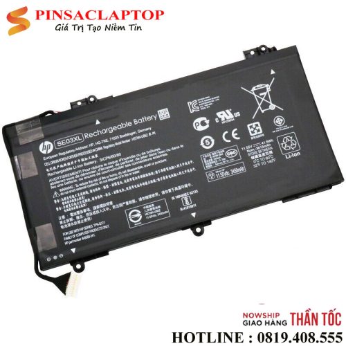 Battery Pin laptop HP SE03XL