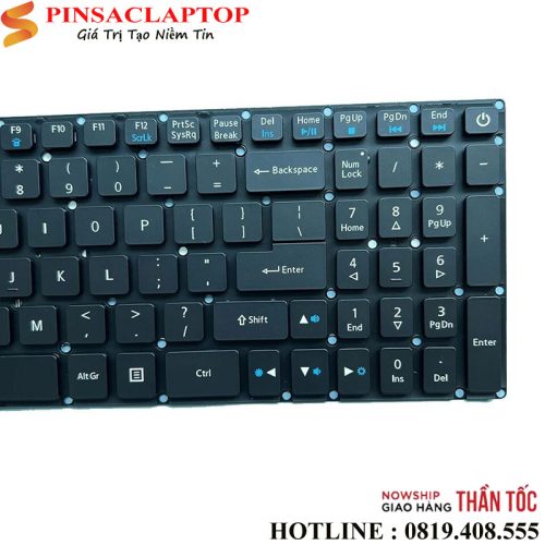 Keyboard Ban Phim Laptop Acer PH315 51 Led