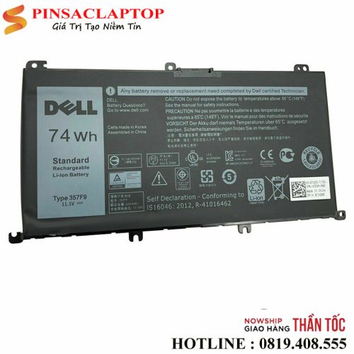 Pin Battery Laptop Dell Inspiron 15 7000 5576 5577 7557 7559 7567 7566 357F9