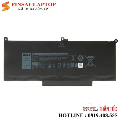 Pin Battery Laptop Dell Latitude 12 13 14 E7280 E7480 7480 7390 7490 7380 F3YGT