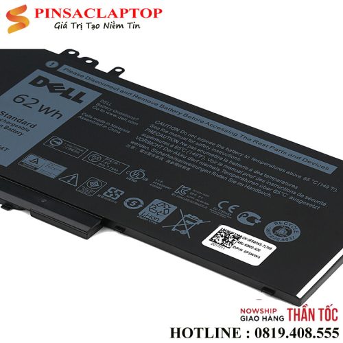 Pin Laptop Dell Latitude E5470 E5570 7V69Y R9XM9 TXF9M 6MT4T 62Wh 3 Pin Laptop Dell 6MT4T 62Wh
