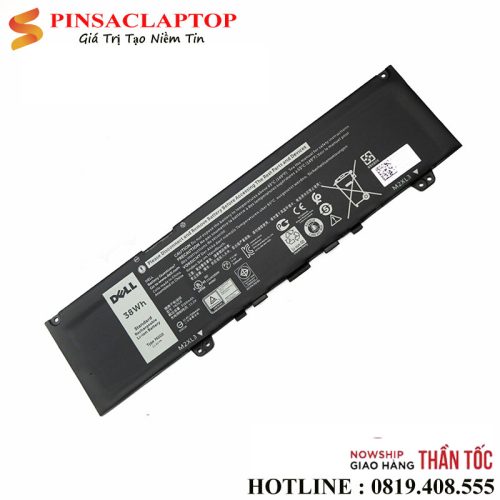 Pin Laptop Dell Inspiron 13 7000 7370 7373 7380 7386 39DY5 F62G0