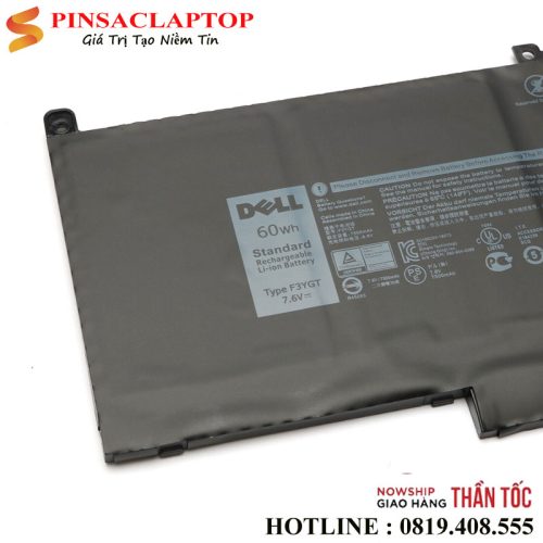 Pin Laptop Dell Latitude 12 13 14 E7280 7480 7390 7490 7380 F3YGT