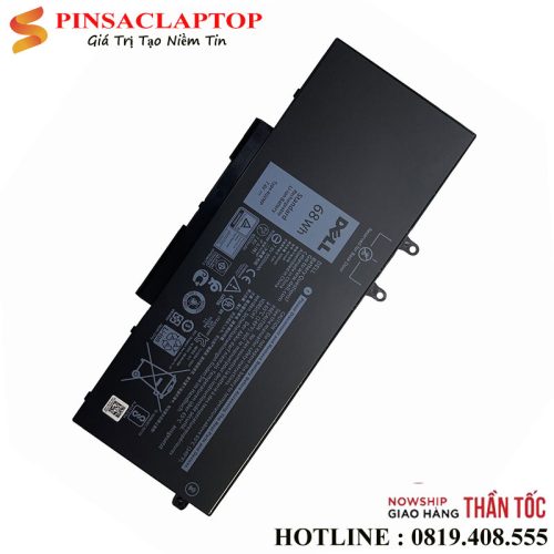 Pin Laptop Dell Precision 3540 3541 68Wh 4GVMP 4 Pin Laptop Dell Latitude 5400 E5400 5410 E5410 5500 E5500 5510 E5510 7400 Precision 3540 4GVMP C5GV2 0C5GV2