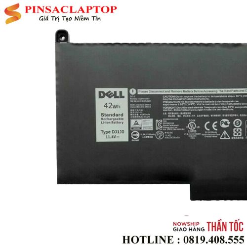 Pin Laptop Dell Latitude 7280 7290 7380 7390 7480 7490 DJ1J0