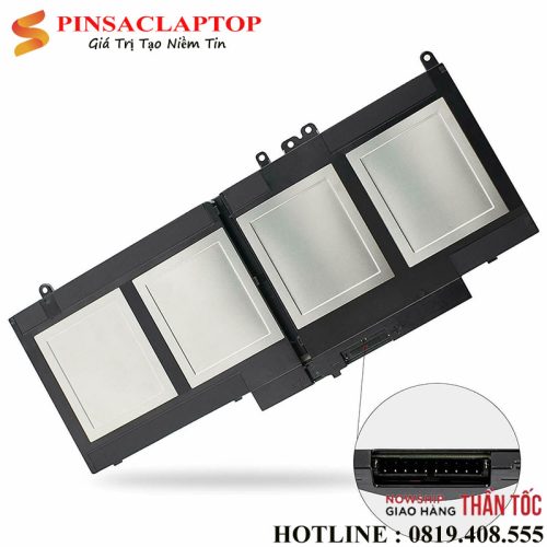 Pin Laptop Dell Latitude E5470 E5570 7V69Y R9XM9 TXF9M 6MT4T 62Wh 4 Pin Laptop Dell Latitude E5270 E5470 6MT4T