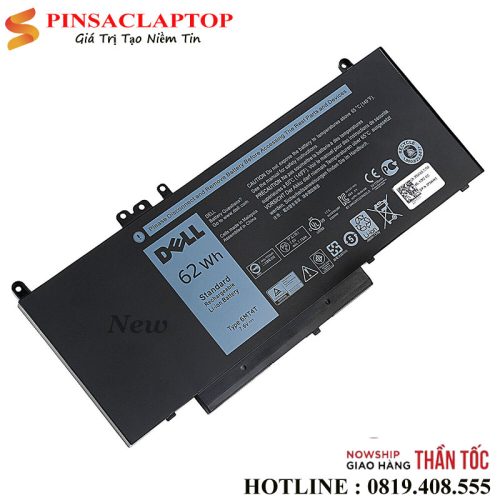 Pin Laptop Dell Latitude E5470 E5570 7V69Y R9XM9 TXF9M 6MT4T 62Wh 5 Pin Laptop Dell Latitude E5270 E5470 E5570