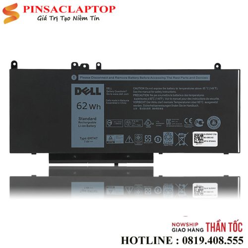 Pin Laptop Dell Latitude E5470 E5570 7V69Y R9XM9 TXF9M 6MT4T 62Wh 7 Pin Laptop Dell Latitude E5270 E5570 6MT4T