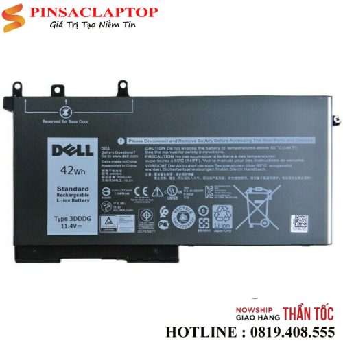 Pin Laptop Dell Latitude E5280 E5480 E5490 E5580 E5590 E5491 E5591 3DDDG 3VC9Y O3VC9Y 049XH 45N3J 80JT9 451 BBZP
