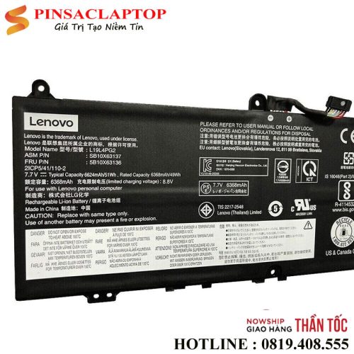 Pin Laptop Lenovo Ideapad Flex 5 CB 13IML05 L19L4PG2 L19D4PG2