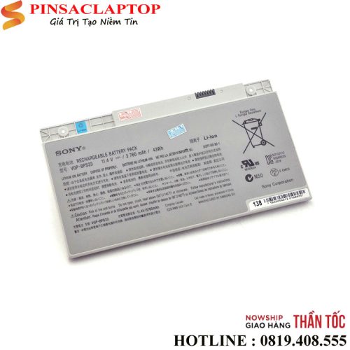 Pin Laptop Sony Vaio BPS33