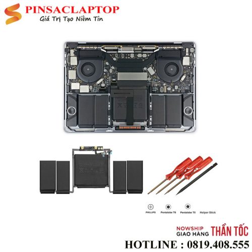 Pin battery macbook A1706