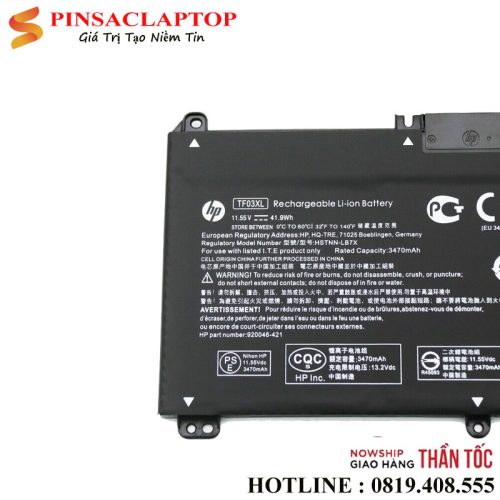 Pin laptop HP TF03XL Zin