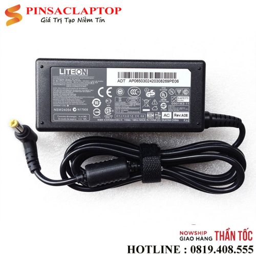 Sac Adapter Laptop Acer 19V 65W Chan Thuong