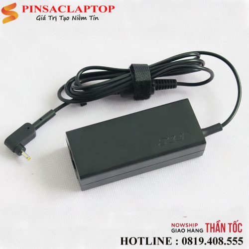 Sạc Laptop Acer 19V 2.37A 45W Chân Nhỏ Đời Mới 4 Sac Adapter Laptop Acer 2.37A 45W Chan nho