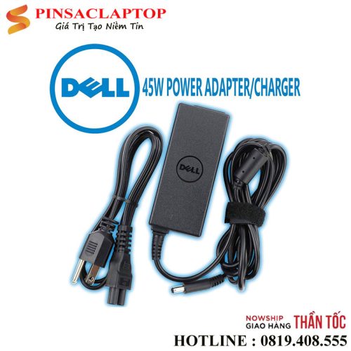 Sac Adapter Laptop Dell 45W Chan kim nho