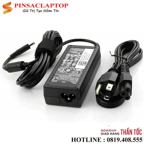 Sac Adapter Laptop Dell 65W Chan kim nho