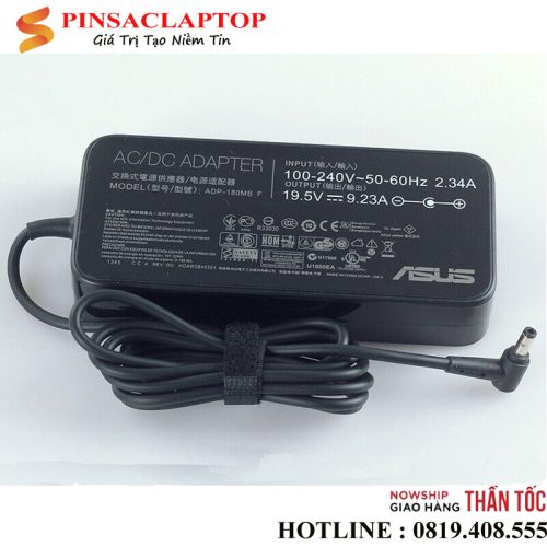Sạc Laptop Asus Slim 19.5V 9.23A 180W 5.5*2.5mm 4 Sac Adapter laptop Asus 180w Chan Thuong