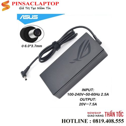 Sac Asus 20V 7.5A 150W Chan 6