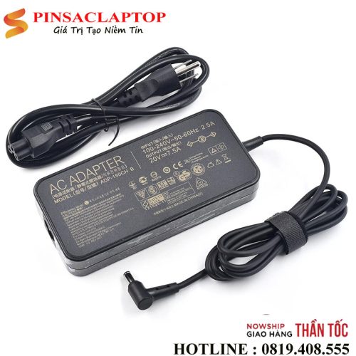 Sac Laptop Asus 20V 7.5A 150W Chan 6.0mm