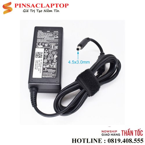 Sac Laptop Dell 65W 3.34A Chan kim nho