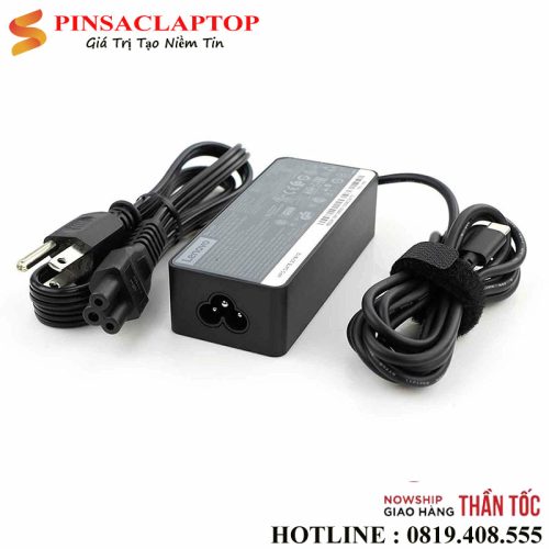 Sạc Laptop Lenovo 20V 3.25A 65W Chân USB Type C 8 Sac Laptop Lenovo Type C 65W Chu Nhat